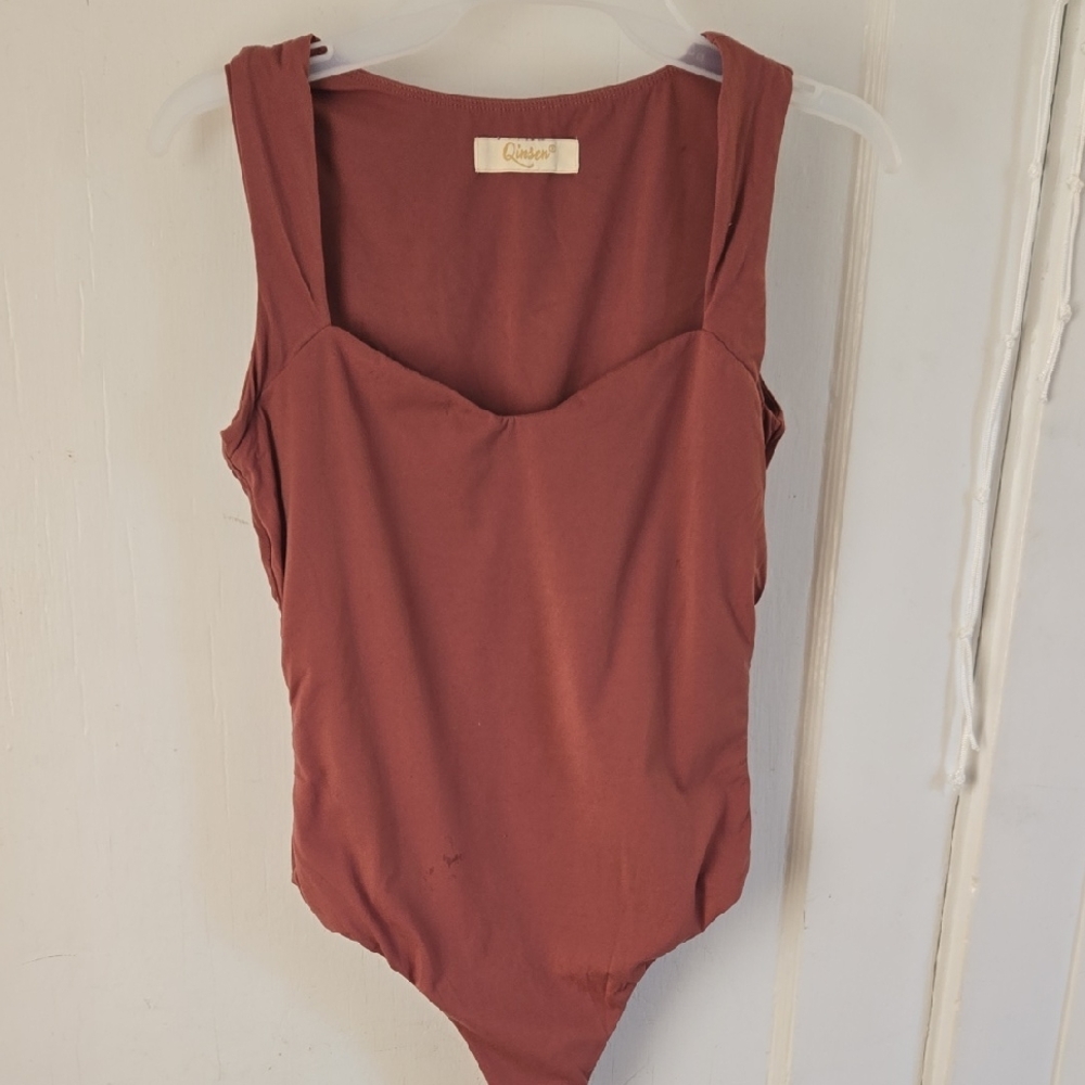 Chicca Women's Rust Bodysuit